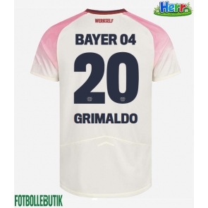 Bayer Leverkusen Alejandro Grimaldo #20 Bortatröja 2025-26 Kortärmad